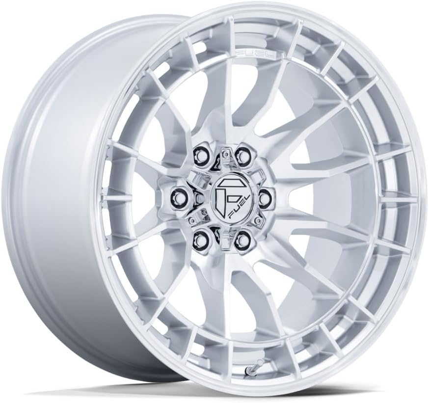 FUEL OFF-ROAD REVOLT 20X10 6X5.5 4.79-18mm HYPER SILVER W/MACHINED FACE – FC888SD20106818N FUEL OFF-ROAD REVOLT 20X10 6X5.5 4.79-18mm HYPER SILVER W/MACHINED FACE – FC888SD20106818N
