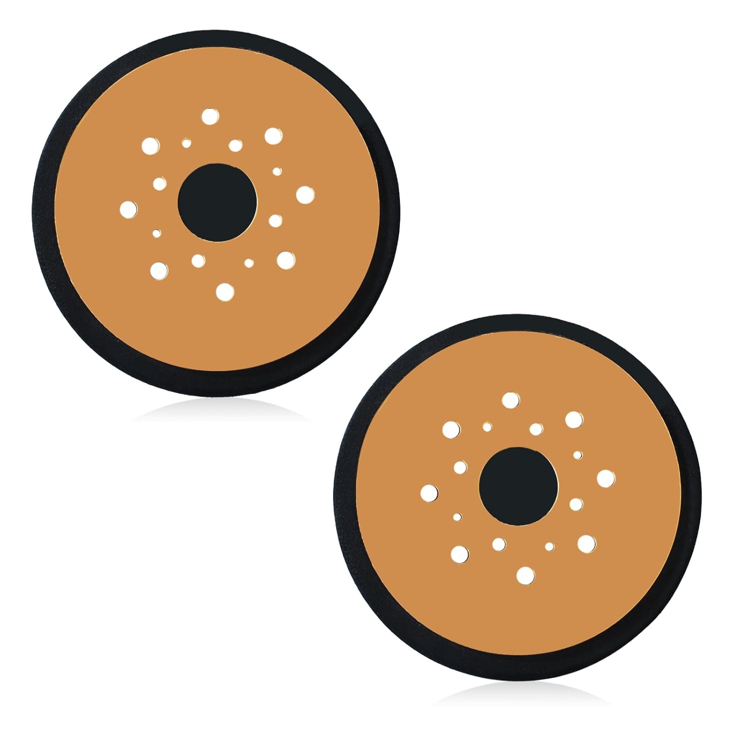 2Pcs Sander Pad Hook and Loop Backing Plate Compatible with Black & Decker BDERO100 RO100B RO100K BDERO600 TS720 Q800K BT300 Replace#: 380278-00 N601645