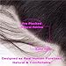 13x4 Lace Frontal Closure Body Wave Frontal Ear to Ear HD Lace Frontal Human Hair Brazilian Virgin Human Hair Frontals 10 Inch Pre Plucked Hair Extensions for Women Free Part 150% Density