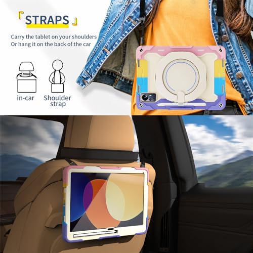 Support rotatif Xiaomi Pad 5 Pro 12.4 coque antichoc pour usage nomade - 7