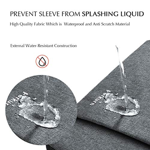 Ferkurn 14-15.6 Inch Laptop Case Sleeve Cover For Dell Inspiron 15 Xps/Surface Laptop 4/2021 Macbook Pro 16 15/ Asus Hp Pavilion Envy,Lenovo Yoga Ideapad Thinkpad,Samsung Galaxy Book Acer Aspire Bag #TOP2