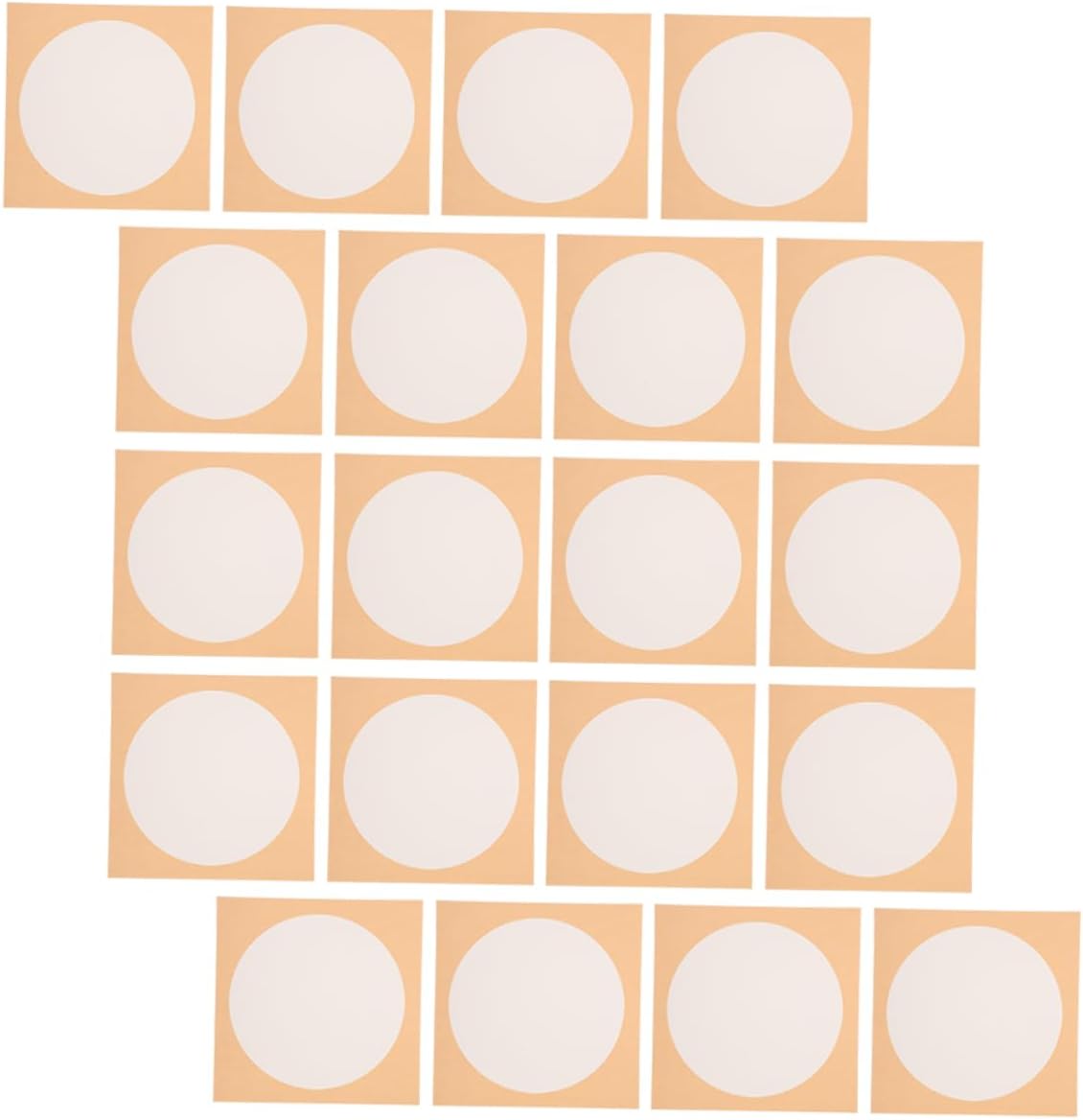 TEHAUX 20pcs Xuan Paper Painting Papers for Calligraphy Blank for Chinese Art Drawing Sumi Painting Excellent Ink Absorption Easy Storage