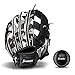 Franklin Sports 22839   RTP Teeball Performance Gloves & Ball Combo, 9.5", Right Hand Throw, Black/White