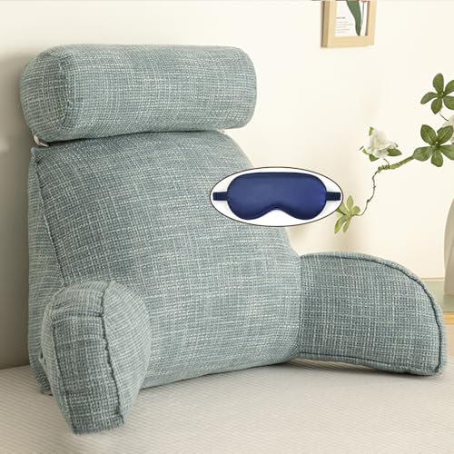 Almohada de lectura ergonómica con reposabrazos para cama y sofá 2