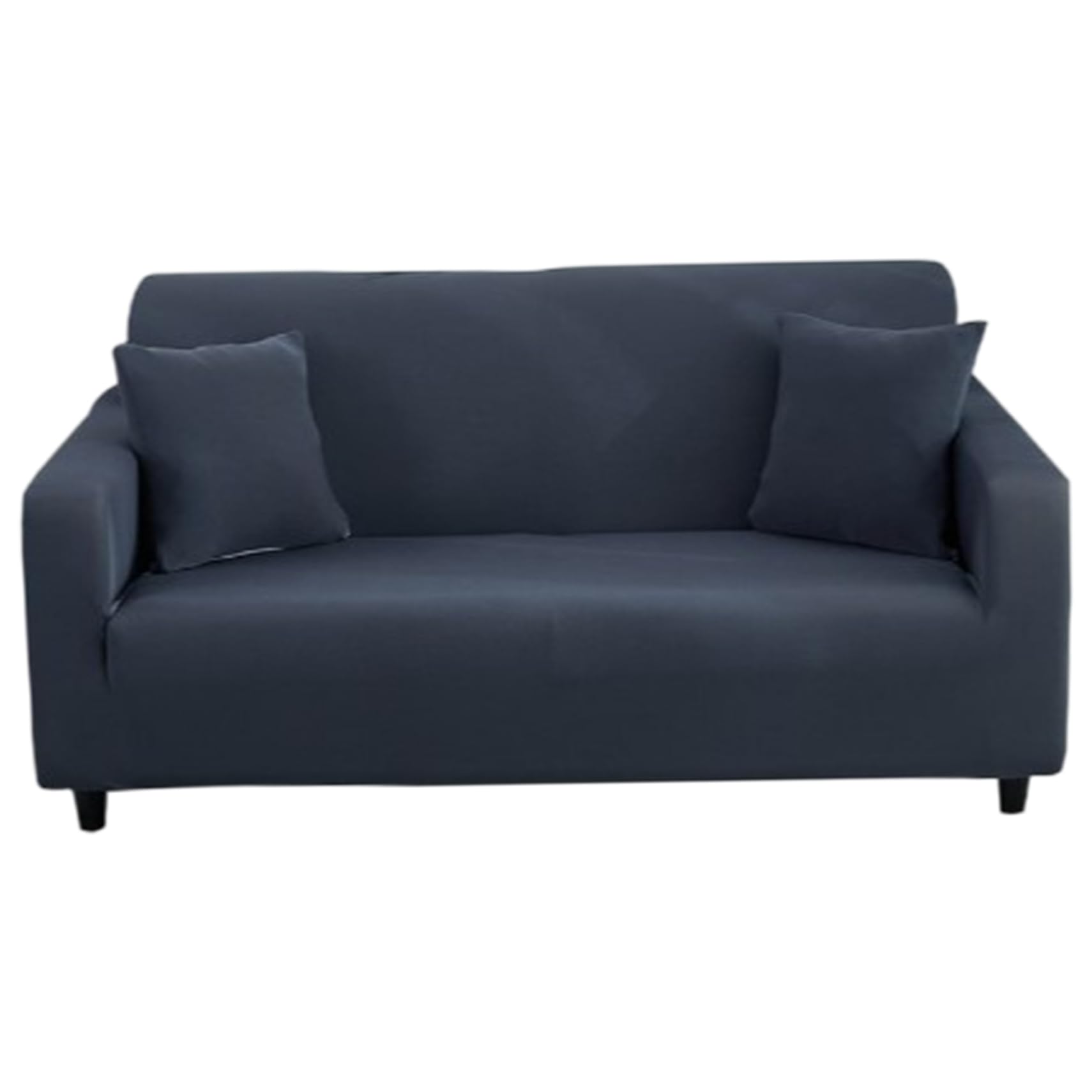 Housse de canapé antidérapante et lavable stretch grise