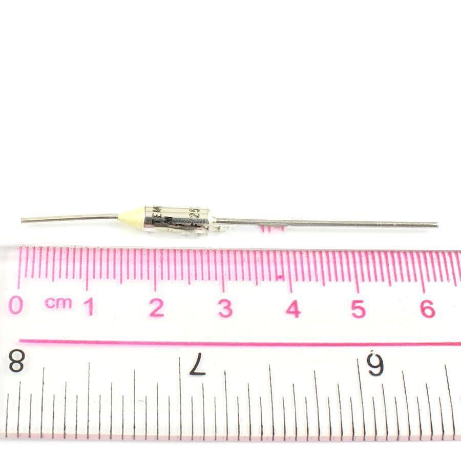 50 Pcs Thermal Fuse 257 Degree Cutoff 250V 10A G4A00