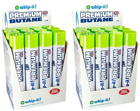 Whip-it! 400ml Premium Refined Butane Fuel Zero Impurities - 24 cans