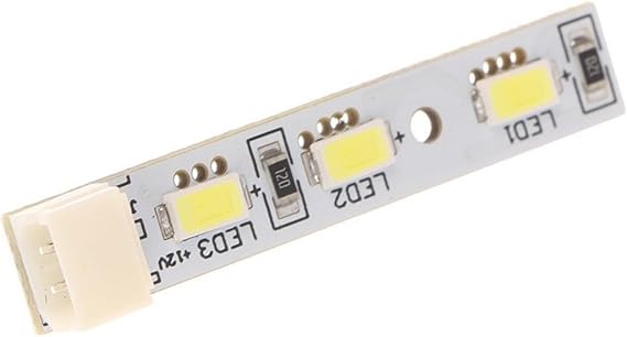 White LED Light Strips for Refrigerator Cooling Systems Easy Installation Freezer Fridge Lighting Part Accessories Refrigerator LED Light Strips