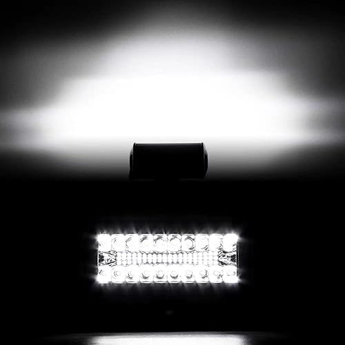 Miniatura 6 de Barra de luz LED de 7 pulgadas, 150 W, 25,000 lúmenes, luces LED de tractor con haz combinado de inundación puntual, luces de trabajo LED