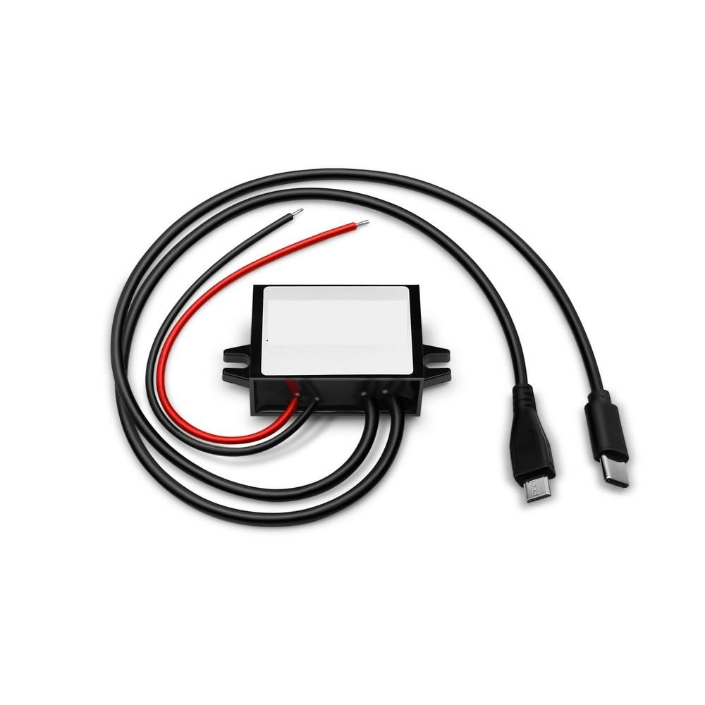 Convertisseur Type C Dual 5V 3A abaisseur de tension DC pour batterie de 12V à 85V