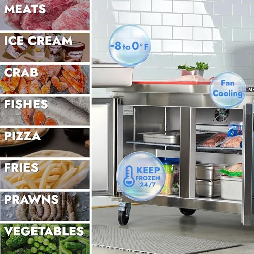 commercial freezer pro 1673