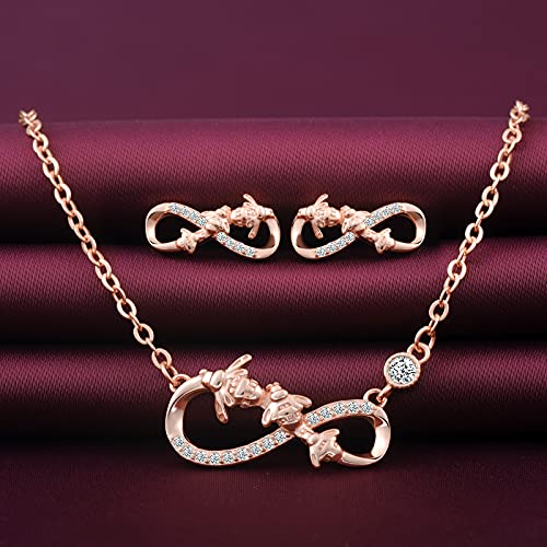 Yumilok-Collane da donna, orecchini in argento