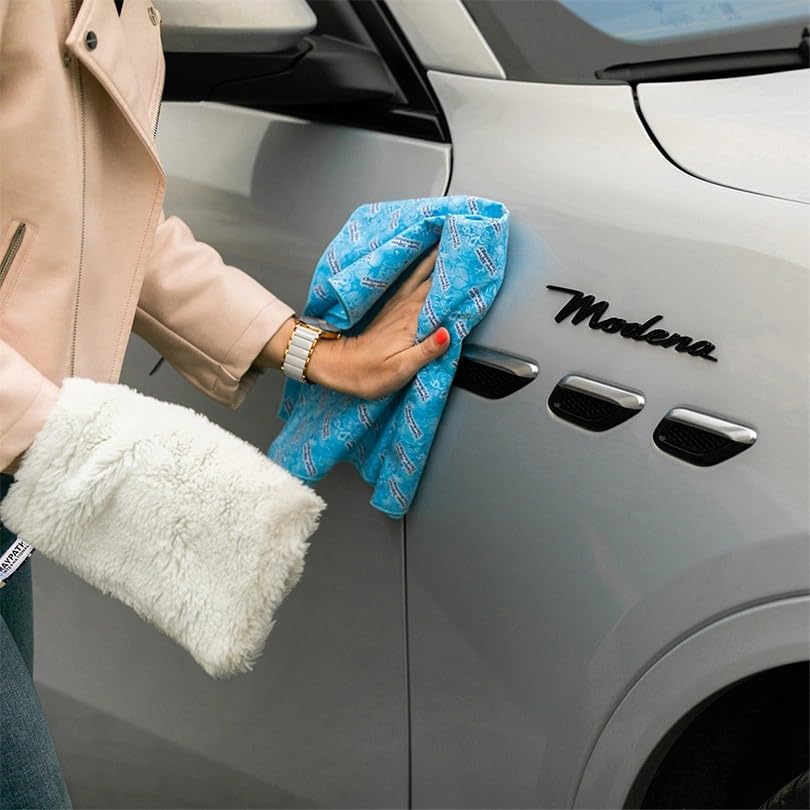 Car Cleaning Set – Juego de limpieza de coches – Kit de microfibra ecológica para limpieza de vehículos sin productos químicos