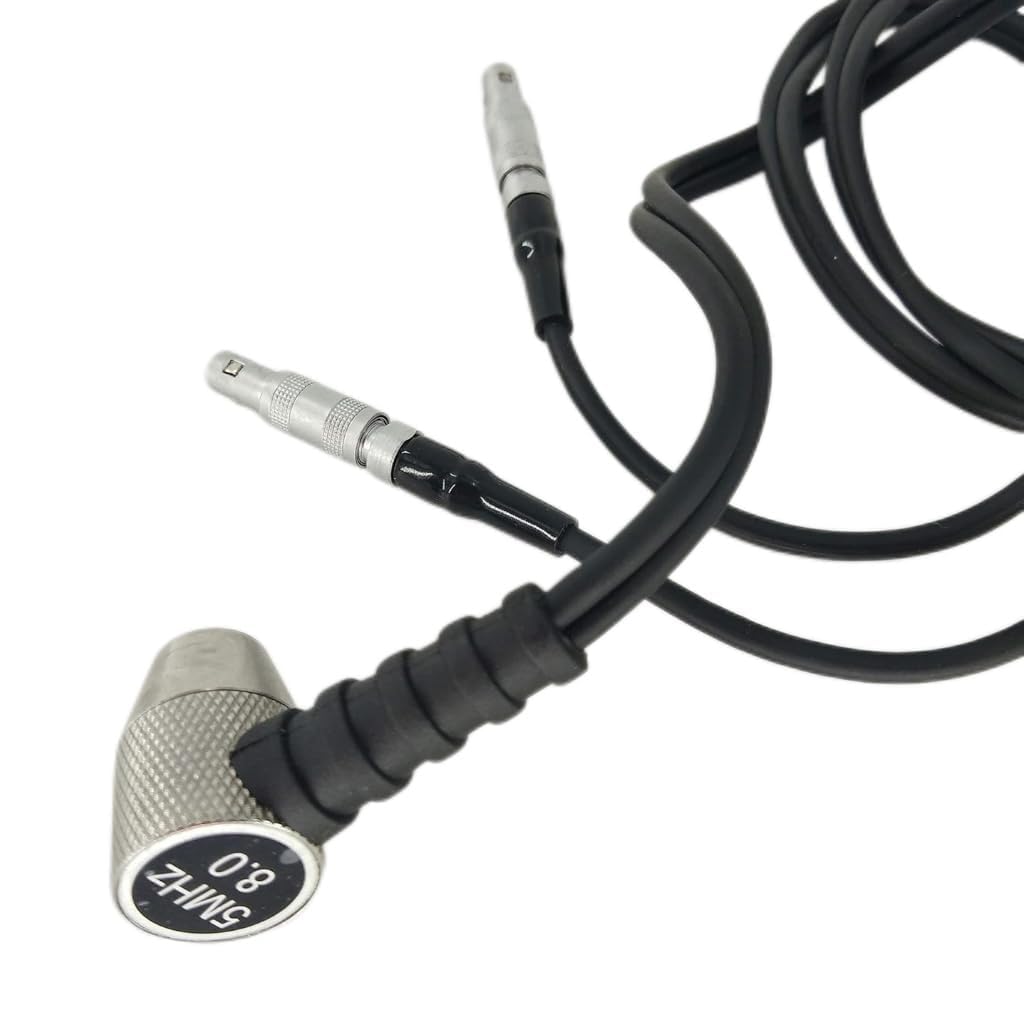 Ultrasonic Thickness Gauge Probe Transducer Sensor 5MHz Φ8 Standard Configure Probe for TM8810 TM8811 TM8812 TM8812C TM8816 TM8816C TM8818 Senor Transducer Probe