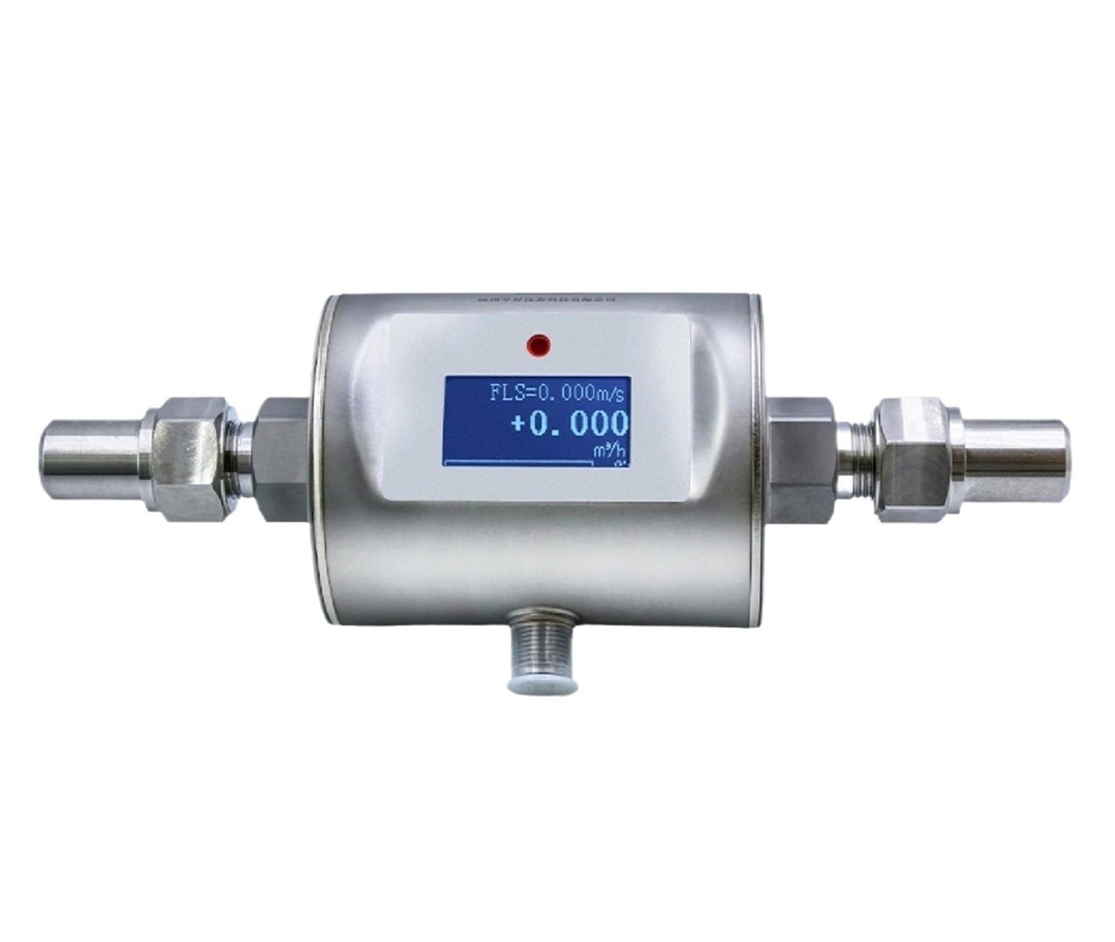 QfUxYYSLD Compact Electromagnetic Flow Meter Digital Water Flow Sensor Online Magmeter for Pipe Monitoring(DN25)