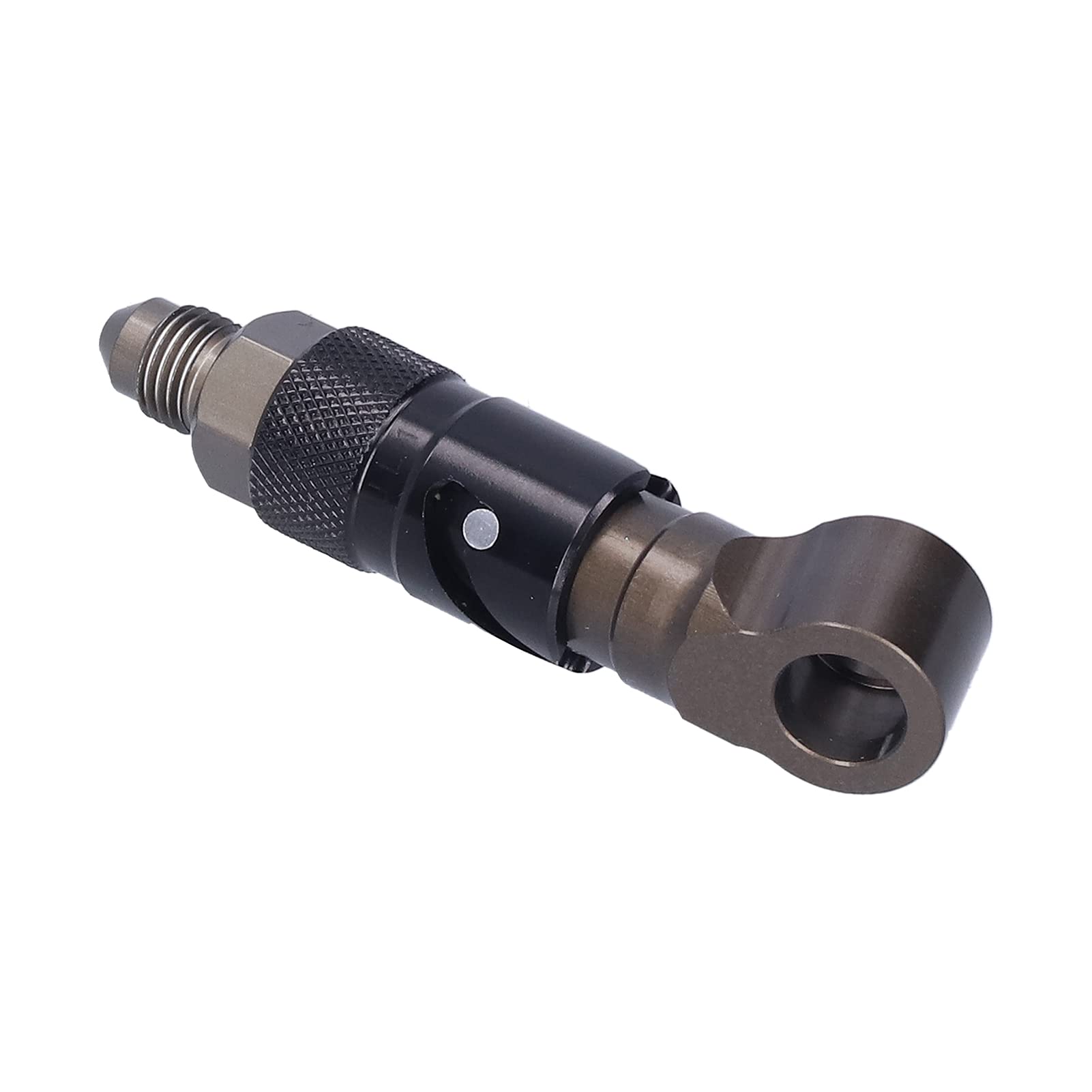 Raccordo Linea Freno Moto, AN3 Connettore a Sgancio Rapido Universale in Lega di Alluminio Connettore Linea Freno per Tubo Freno Olio Combustibile Fluido Tubo(SW-21034-BL)