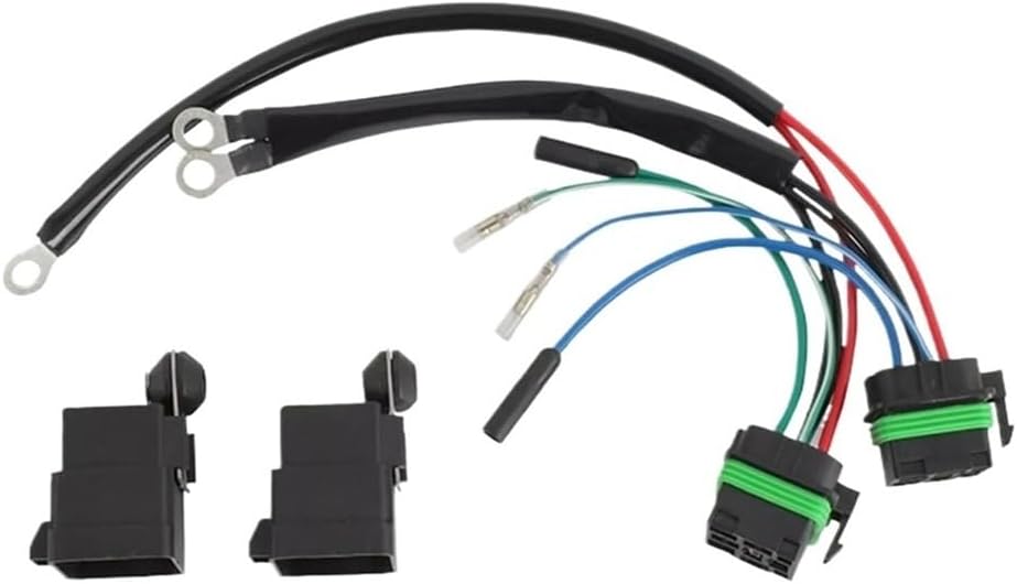 Wiring Harness Convert 3 Wire TILT Trim Motor Fit for 2 Wire 30 Fuse 2 RELAYS Boat