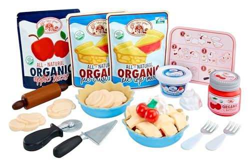 Little Tikes Creative Chefs Pie Kit with Make-It Mix Play Sand, 22 Accessories, Ages 3+ - image 1