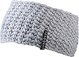 MB Grobstrick Kopfband mit Futter – 9 tolle Farben Ski Sport Fashion, Grau