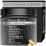 Formulation Factory Testosterone Supplement for Men - Self Obsessed Starter Vitality Complex with Shilajit, Tongkat Ali & Ashwagandha - Foundational Male Enhancement - 60 Capsules, 1 Month Supply