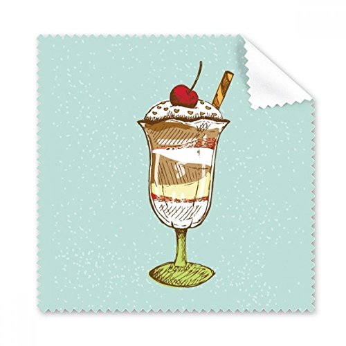 Téléphone cleaner écran lot de 5 chiffons motif glace cerise cadeau original