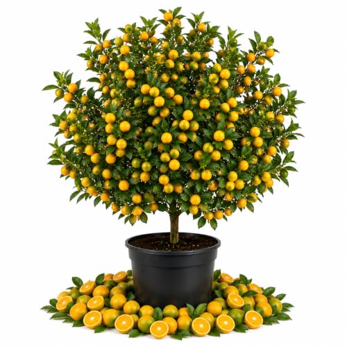 Calamansi Tree Live Plant Calamondin Citrus Tree Fruit Bearing Already 2-3 Feet Tall in 3 Gallon Pot Indoor Outdoor Planting