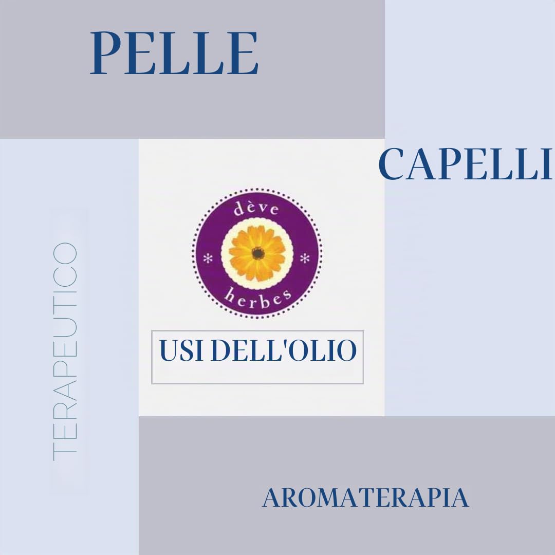 Deve Herbes puro Olio essenziale di neroli (Citrus aurantium) con contagocce di vetro distillato a vapore 15ml (0.50 oz)