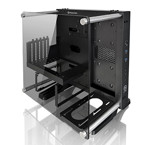Gabinete TT Core P1 TG Black/Wall Mount/Tempered Glass, Thermaltake, CA1H900T1WN00