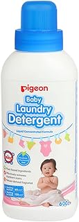 Baby Laundry Detergent Liquid 600ml | Gentle on Baby Clothes | Removes Milk Stains & Dirt | Hypoallergenic, Mild Fragrance, Safe for Sensitive Skin
