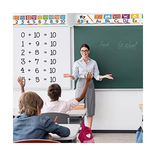 20 Klassenzimmer-Lernposter für Vorschüler, Kleinkinder, Kindergarten, Elementar, 40,6 x 27,9 cm, 20 Stück – Lernposter für Kleinkinder, Wand, Vorschule, Kindergarten, Kinderzimmer, Dekoration – Bild 5