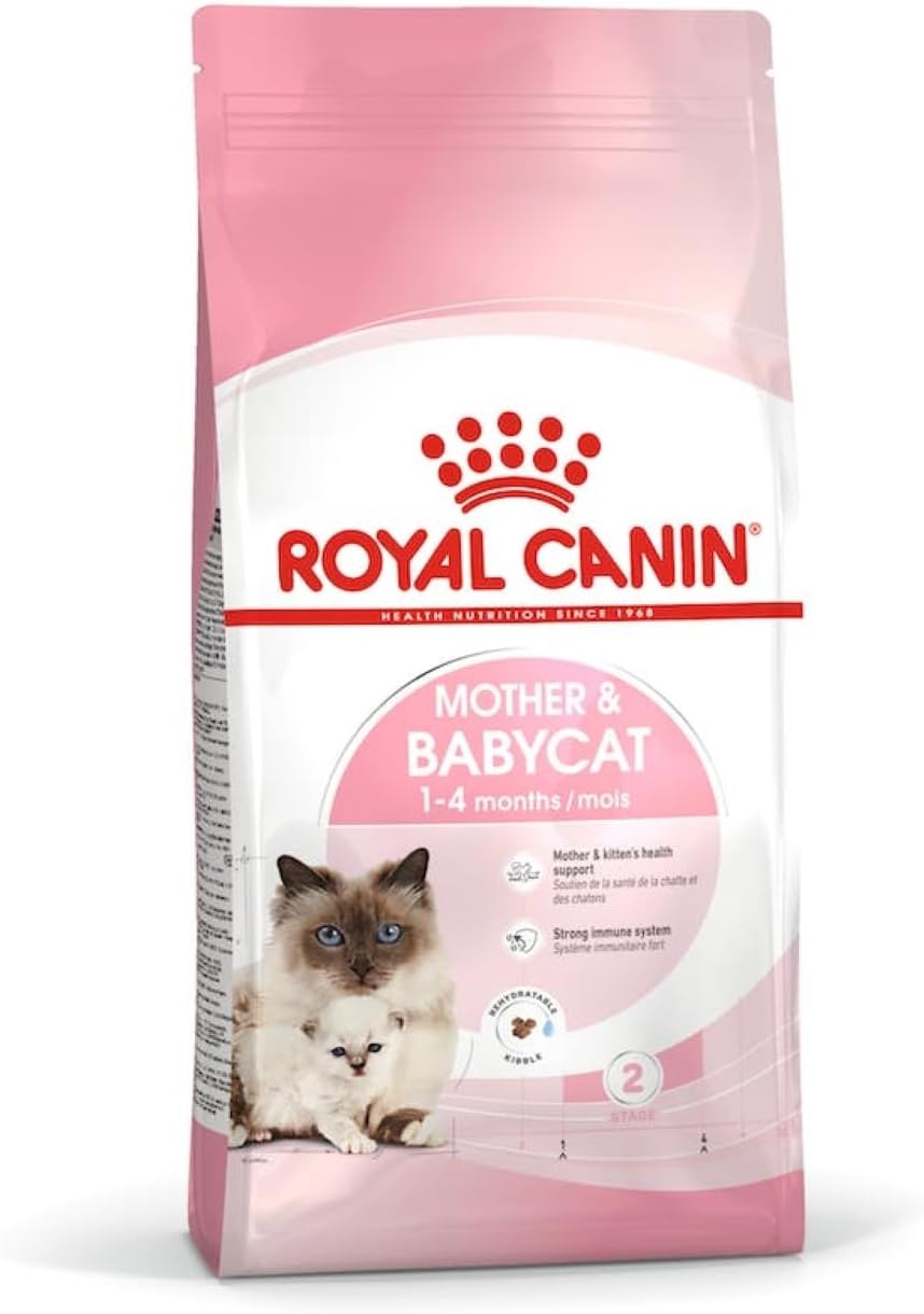 Mother & Babycat Food, 400 Grams, Dry Food, Provides Complete Support for Mother & Babycat Health, Supports Brain Development & Promotes a Strong Immune System