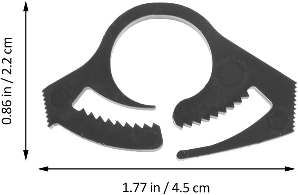 Nylon Ratcheting Hose Clamps 10pcs with Double Grip Teeth and Smooth Edges, Adjustable Snap Lock Clips for Firm Cable and Wire Management in Plumbing and Automotive Applications