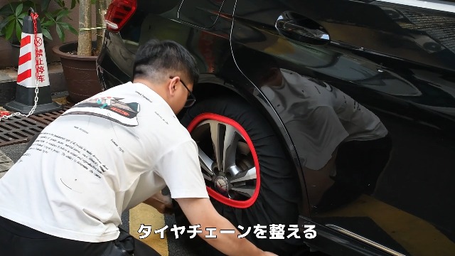 Amazon.co.jp: leehuwai 布製タイヤチェーン 布チェーン スノーソック Amazon.co.jp: leehuwai 布製タイヤチェーン 布チェーン スノーソック