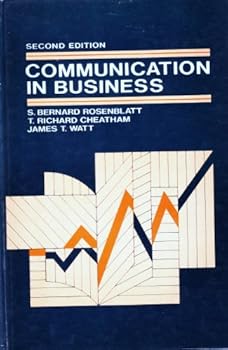 Hardcover Communication in business Book