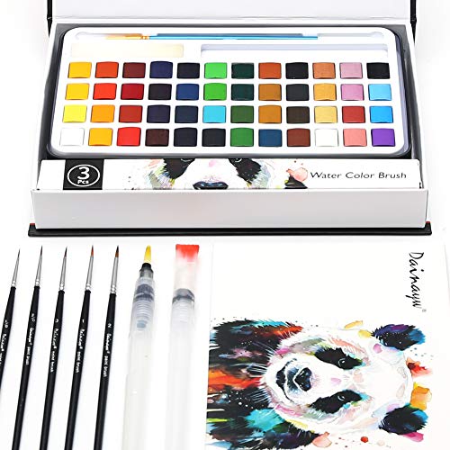 Dainayw DN-0730SCTZ 48 Premium Watercolor Paint Set thumb #1