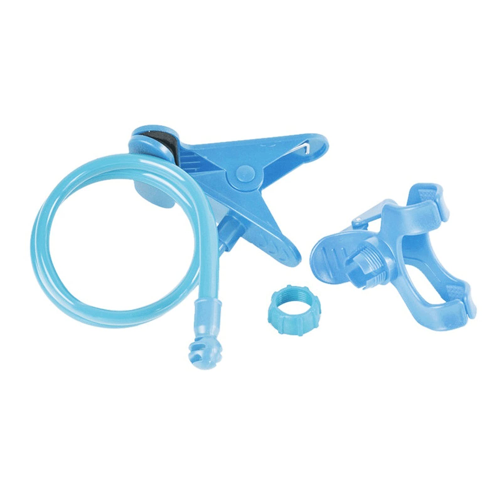 XIANGFASJZ Soporte Movil Titular de teléfono móvil Universal Soporte de teléfono móvil Ajustable Clip de Cama de Escritorio de Cama de Escritorio (Color : Blue)