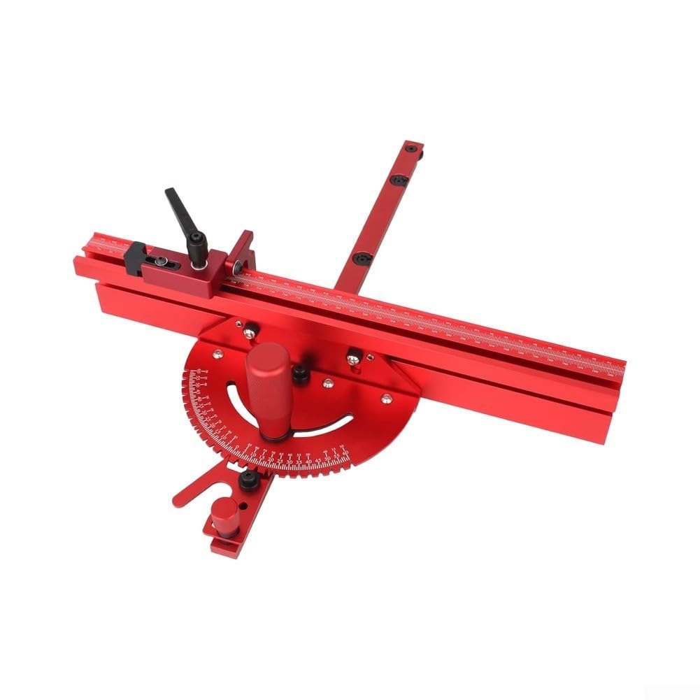 Calibro di precisione per falegnameria con flip stop
