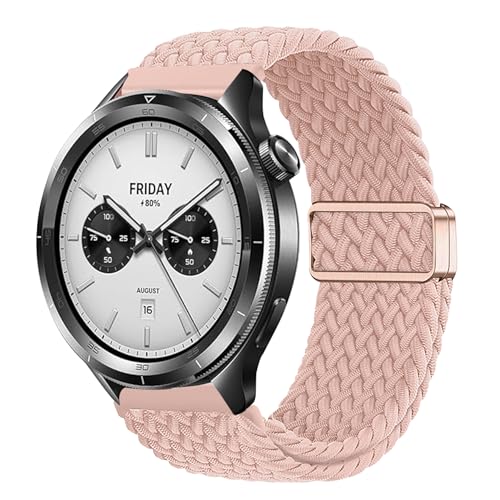 [Etsbaocy] 22mm �o���h For Xiaomi Watch S4/S4 Sport/Xiaomi Watch S3 �Ή� �����o���h �����x���g �ґg�X�g���b�v ���C�o�b�N���t�� �����p�X�g���b�v - �s���N