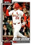 2026 Topps Series One #193 Nolan Arenado St. Louis Cardinals Official Baseball Card in Raw (NM or Better) Condition