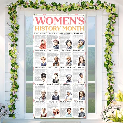 Women’s History Month Door Banner