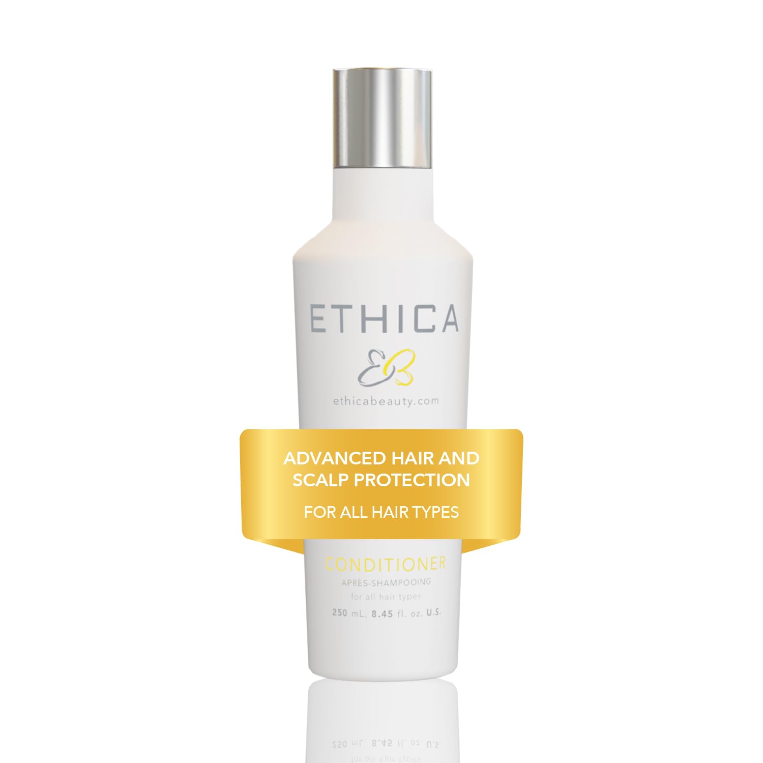 Ethica Beauty Professional Conditioner. Deep Conditioning, Volumizing, & Hydrating. Promotes Strong Healthy Hair, Scalp Health, and Hair Growth, 8.45 oz