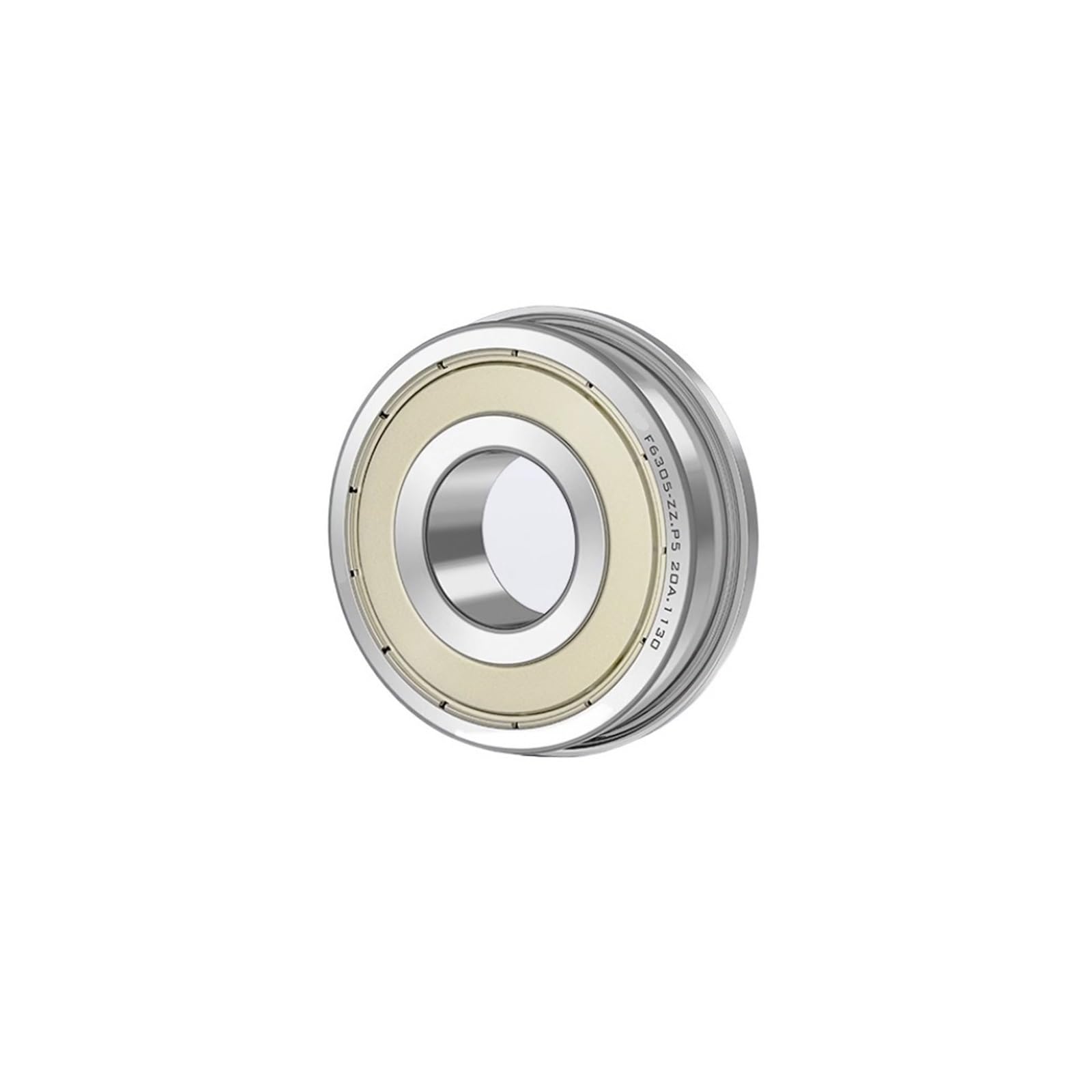 BJPCTUSF 1PC P5 Flange Bearing F61806/F61807/F61808/F61809/F61810ZZ Flanged Ball Bearings(F61806-ZZ 30x42x7mm)