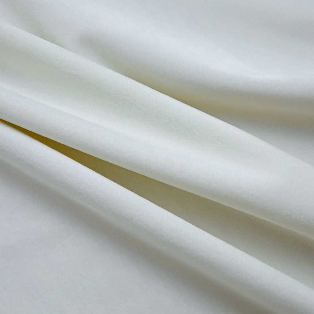 Samtvorhänge mit Ösen 2 Stk. Creme 140x225 cm