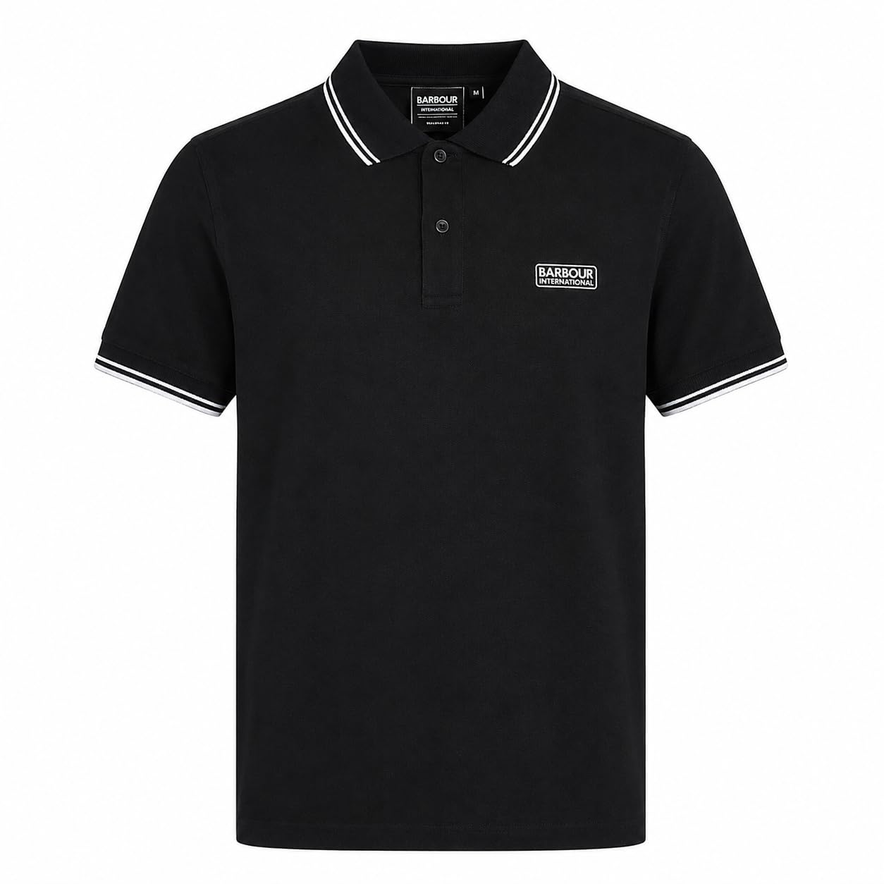 International  Men's  Evan Polo Shirt, Football by Barbour  in Size M, Sports Direct