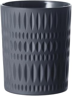 Nachtmann Whisky Gläser 304 ml, 2 Stück, Schwarz, Ethno, 105395, Whiskygläser aus Kristallglas, Tumbler spülmaschinenfest