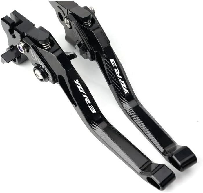 Miniatura 5 de QQLADY Z 3D Rhombus CNC Palanca de freno de embrague corto ajustable para motocicleta Yamaha YZFR3 YZF-R3 MT03 MT 03 2014 2015 2016 2017 2018-2022 X