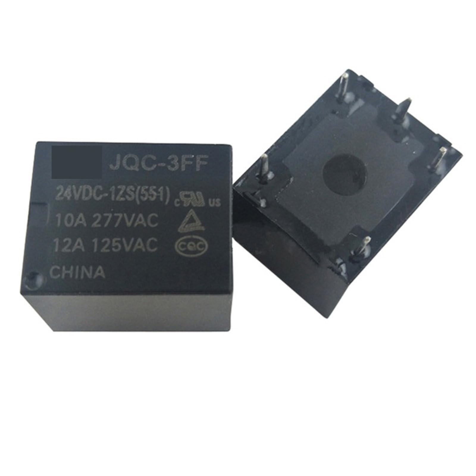 Relais JQC-3FF 10A haute capacité de commutation 4Pin et 5Pin