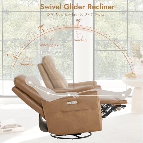 Sillón reclinable eléctrico camel cómodo miniatura 6