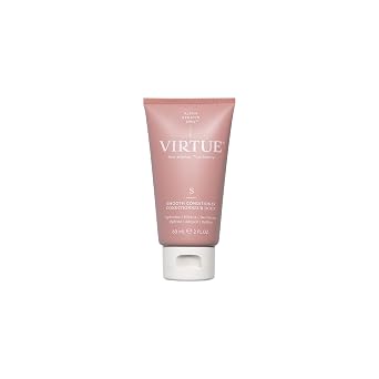 Virtue Smooth Conditioner for Frizz Control for Curly Hair, Sulfate Free, Safe for All Hair Types, Color Safe