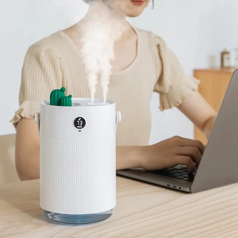 Humidificateur maison silencieux double buse pour chambre et bureau USB